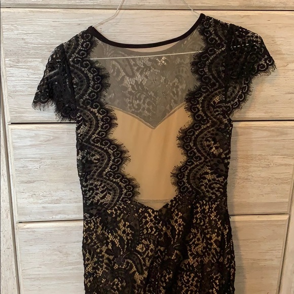 Black Lace Dress - Picture 2 of 2